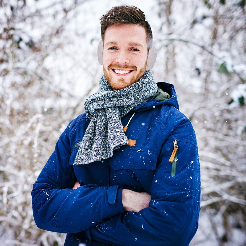 Whaline 3 Pairs Ear Warmers Bandless Ear Muffs Unisex for Winter Outdoors (Dark Color, M) - Image 4